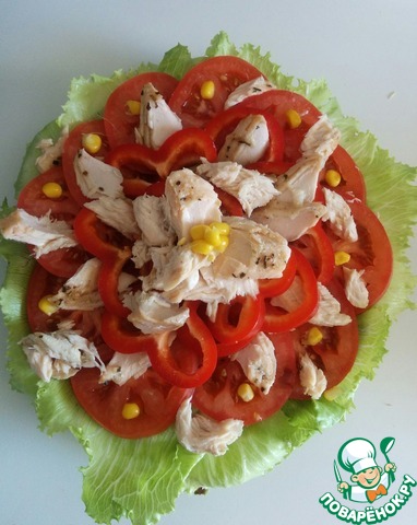 Salmon salad 