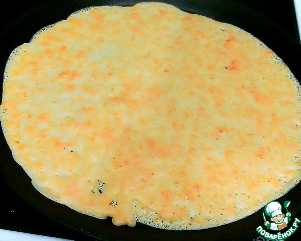 Carrot pancakes