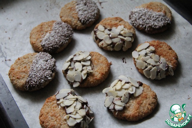 Almond-coconut cookies