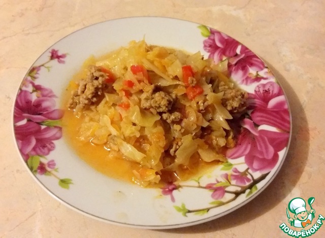 Mom's stewed cabbage