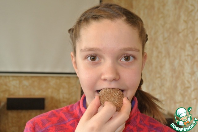 Sugar-graviola cookies