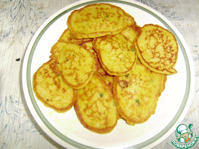 Pancakes pumpkin potato