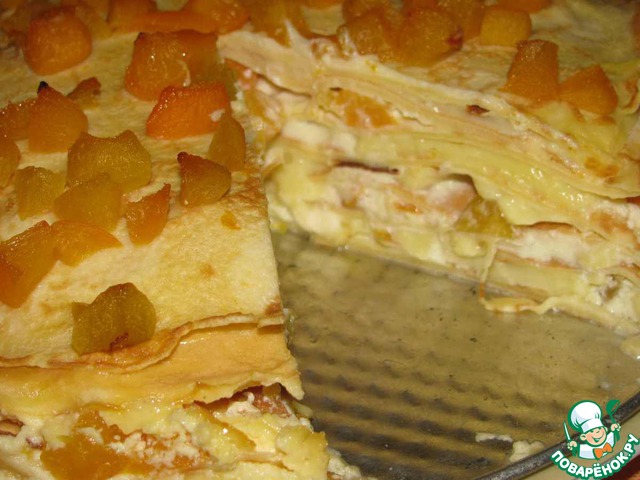 Sweet lasagna pancakes
