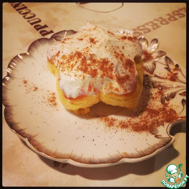 Легкий белковый десерт