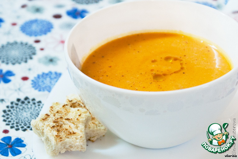 Pumpkin cream soup