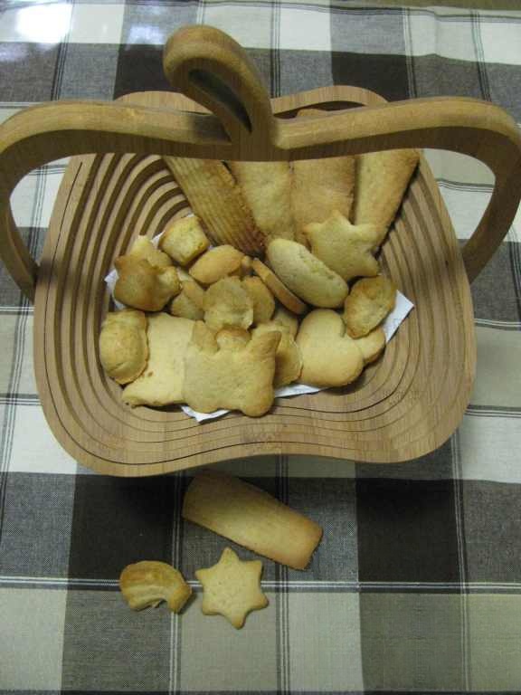 Песочное печенье с кукурузными хлопьями