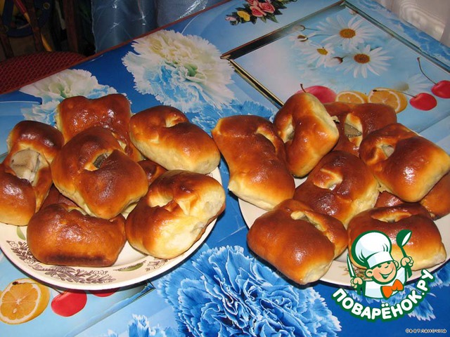 The halibut pies