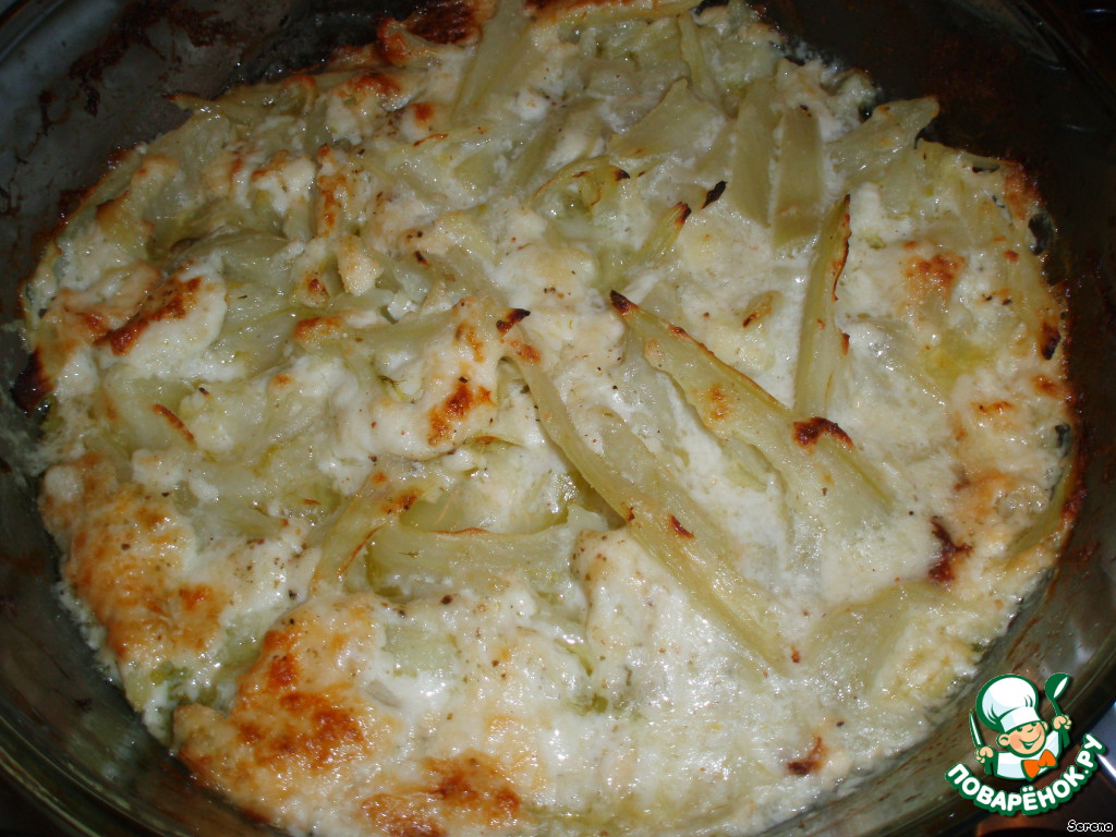 Fennel baked