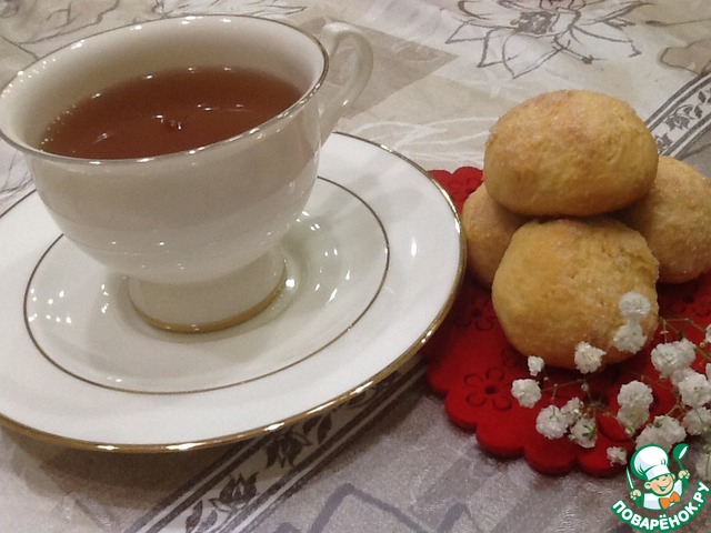 Curd and yoghurt biscuits