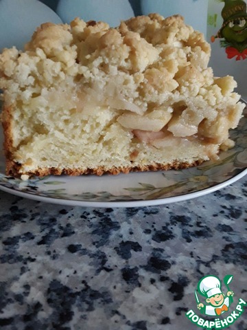 Apple pie on the cottage cheese test