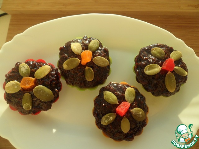 Chocolate oat candy
