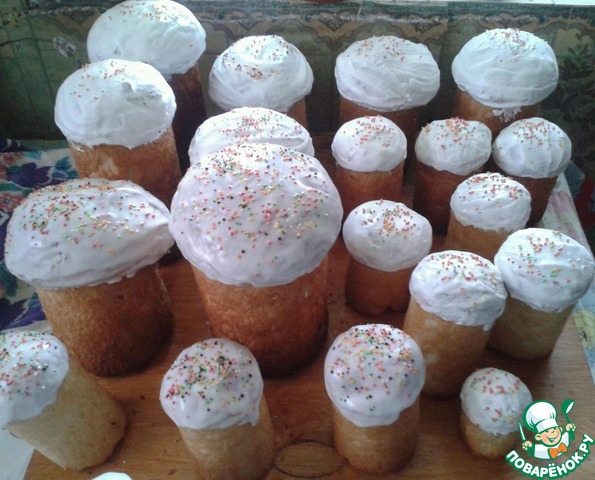 Daisy cottage cheese pastry