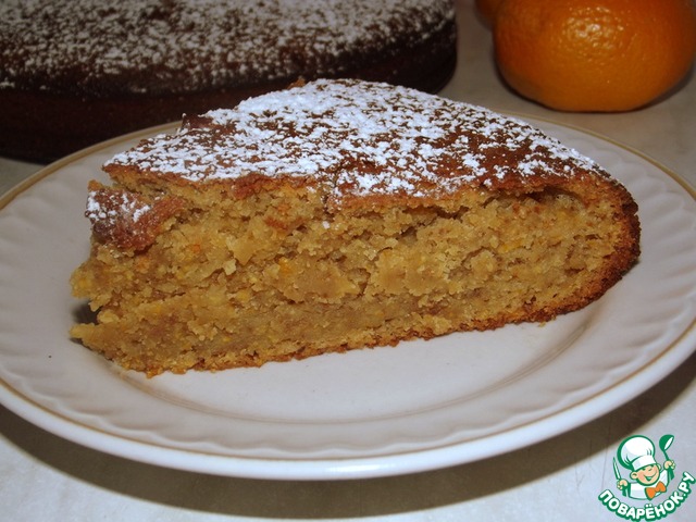 Tart tangerine and walnut