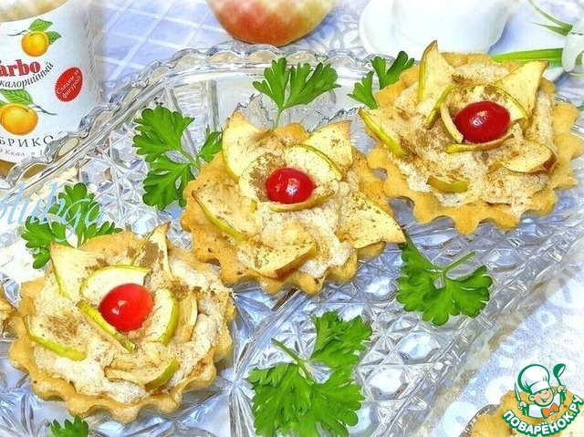 Рисовые корзиночки с конфитюром