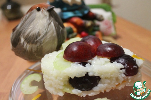 Salad with rice 