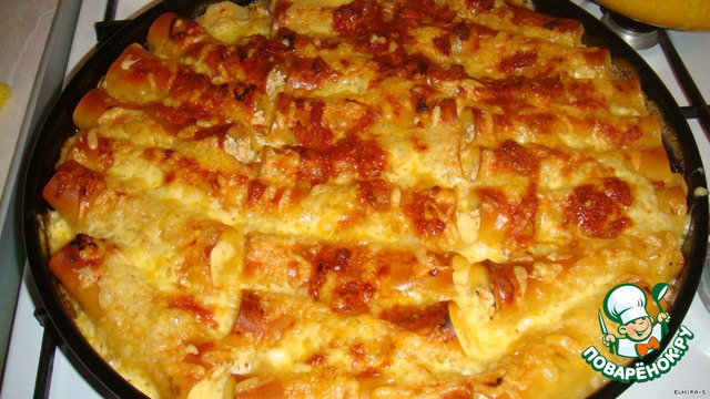 Casserole with cannelloni