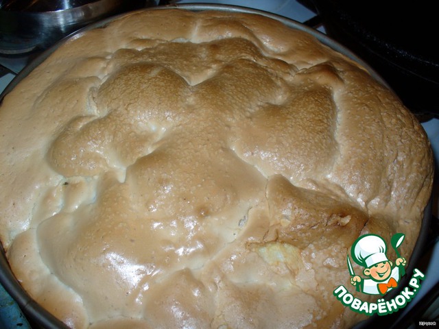 Rhubarb pie-meringue pie
