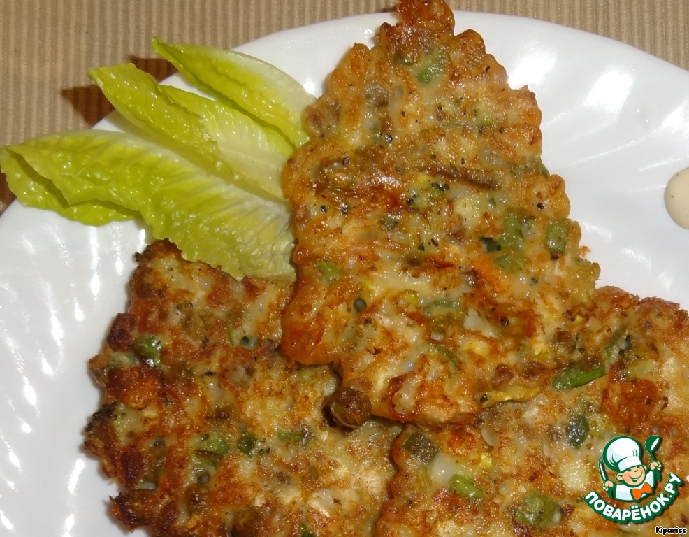 A useful side dish or just vegetable fritters