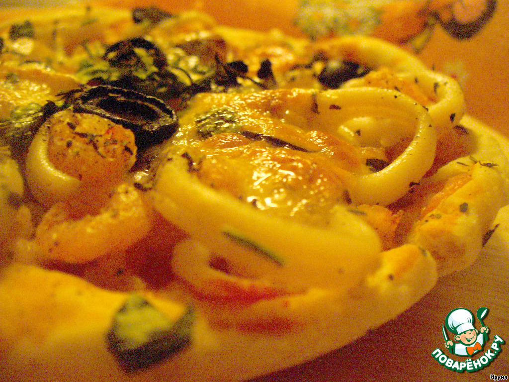 Seafood pie