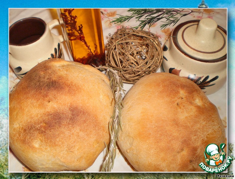 Loaf from wheat flour