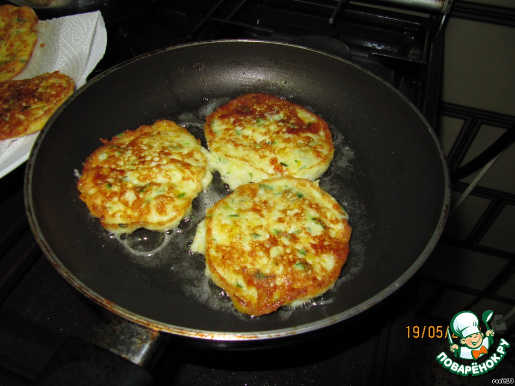 Corn fritters without flour