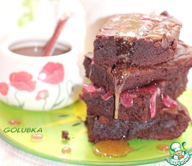 Брауни из двух видов шоколада