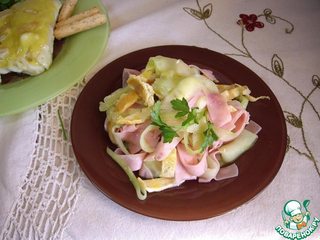 Огуречный салат 