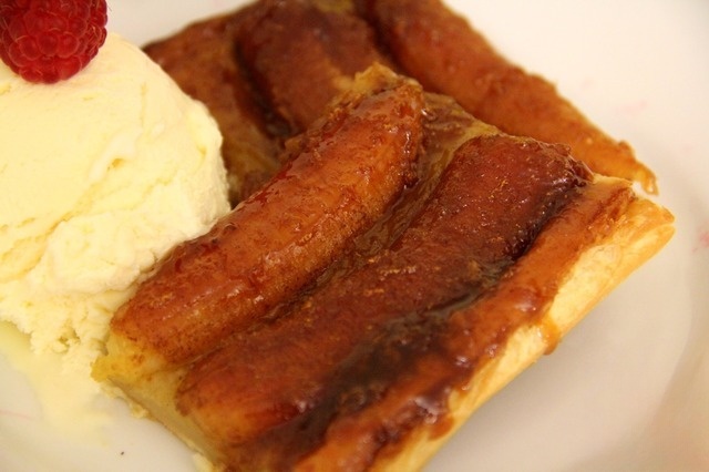 Французский банановый тарт