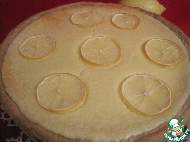 French lemon pie