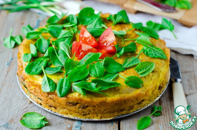Meat pie with sorrel