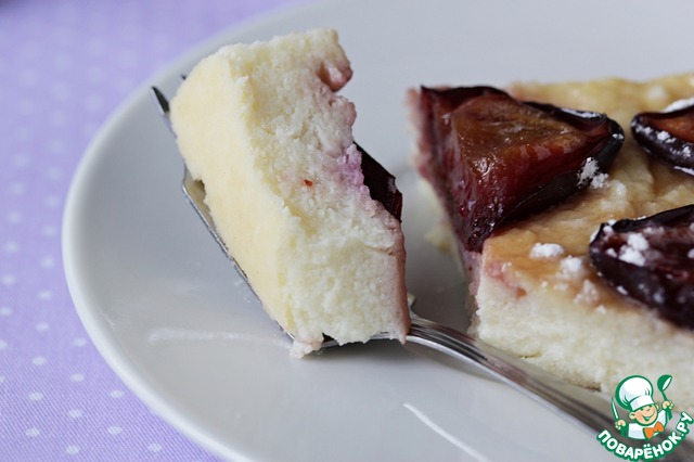 Gentle casserole with fruit