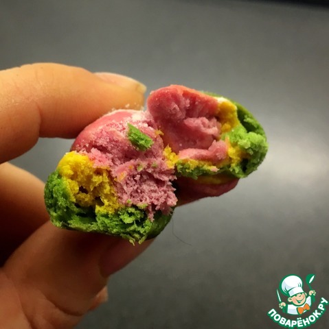Children's colorful cookies