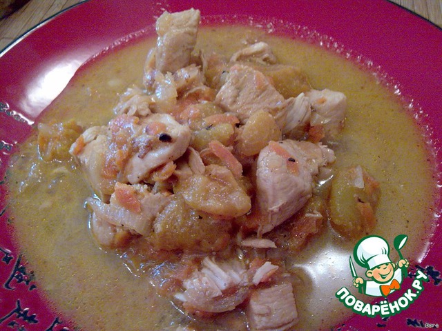 Apricot chicken