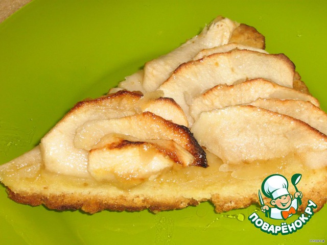 Apple caramel pie