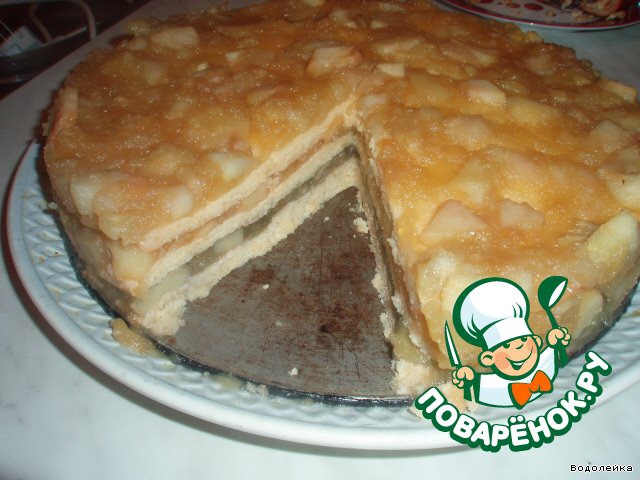 Apple pie mixed
