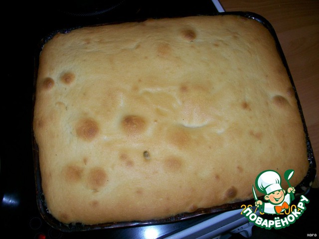 Glazed pineapple pie