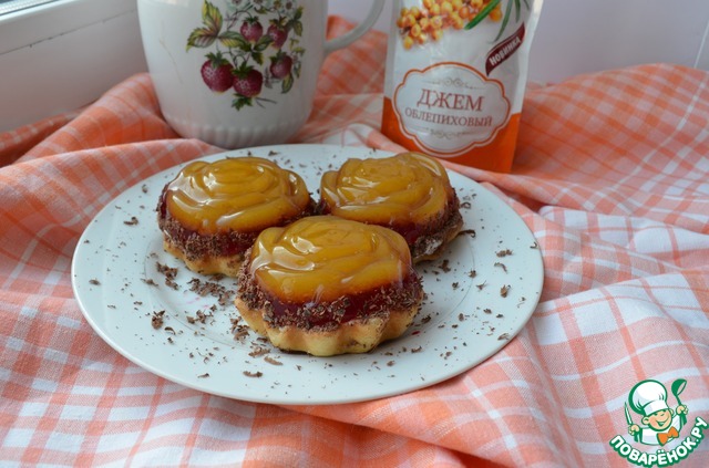 Ягодное желе в корзиночках