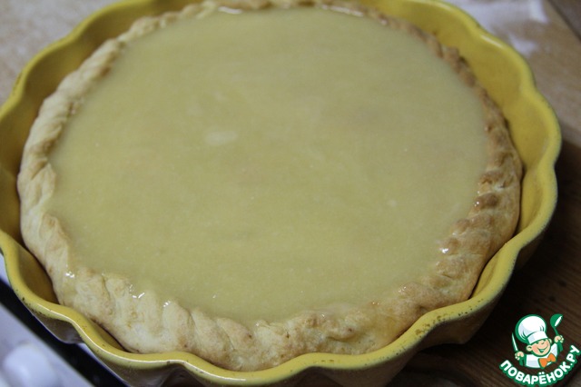 Pumpkin pie with Fudge