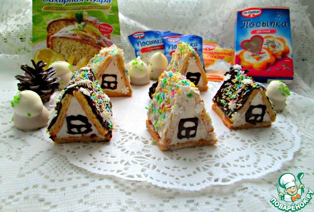 Cottage cheese orange houses