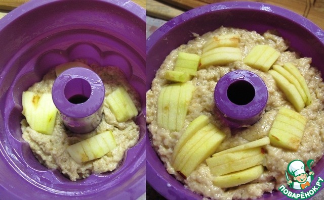 Apple banana vegetable pie