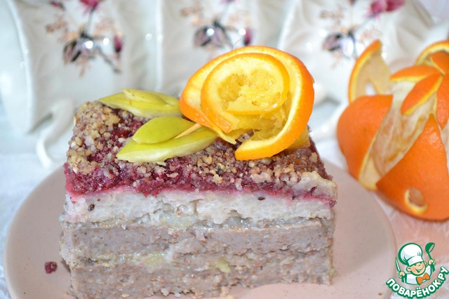 Постное пирожное 