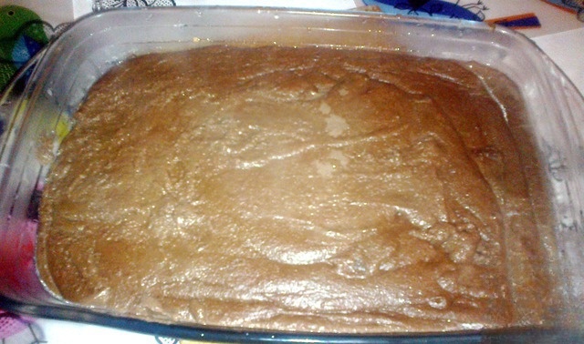 Шоколадный пудинг с фисташками