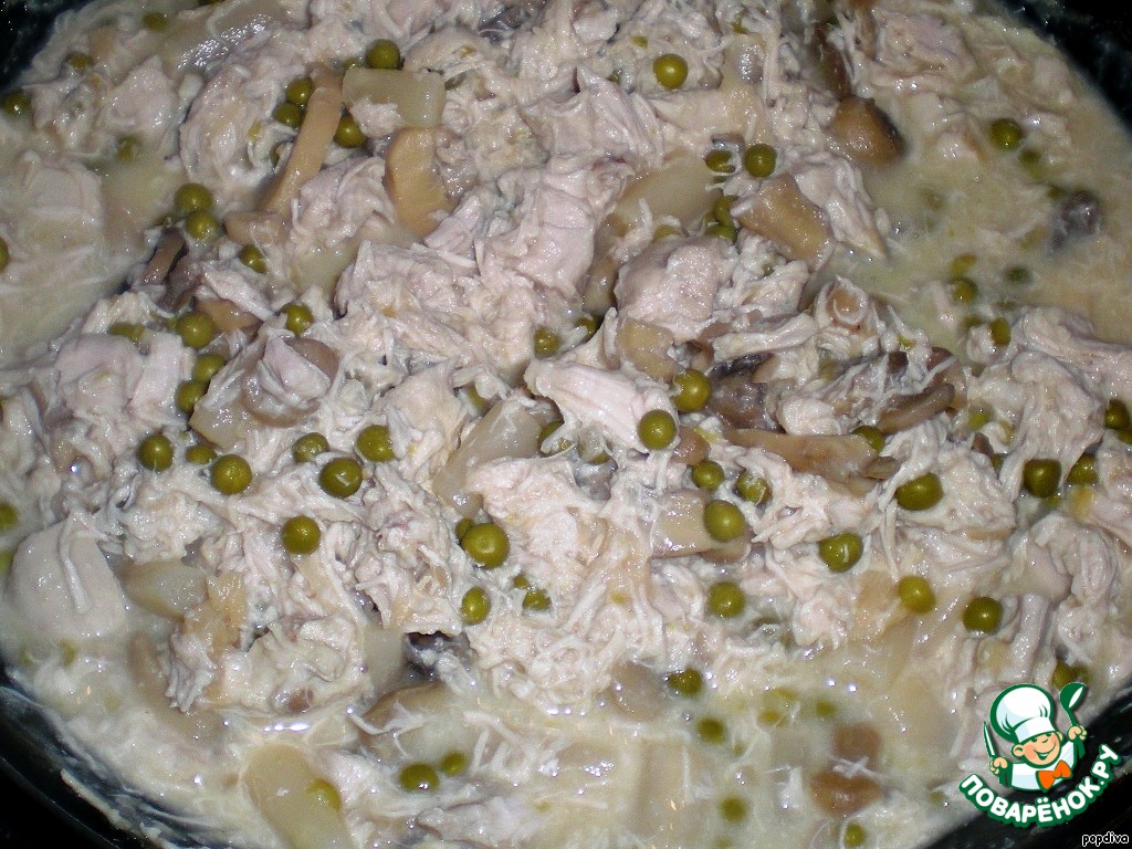 Chicken fricassee