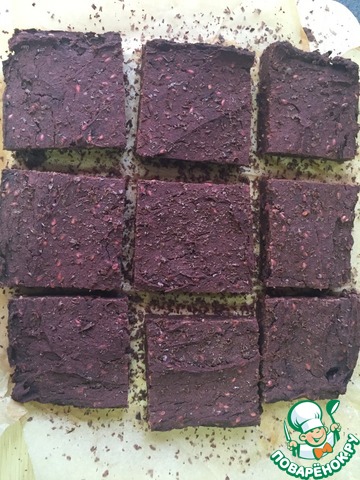 Свекольные брауни
