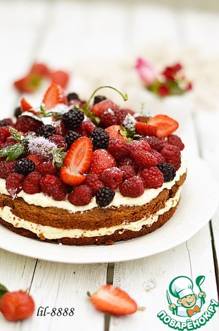 Cake gluten free and sugar