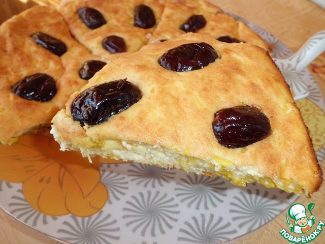 Souffle of oranges and dates