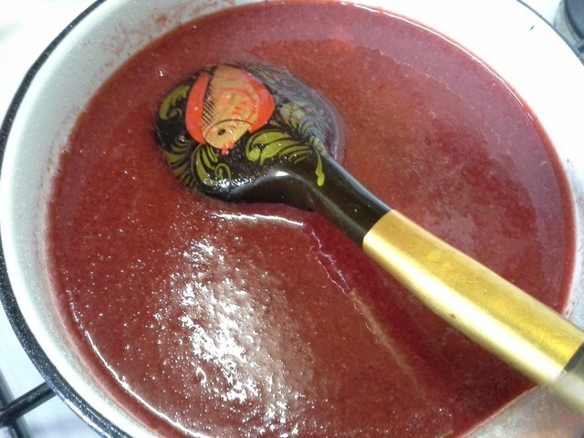 Клубничный сироп для десертов