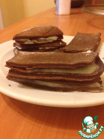 Milk slice at home