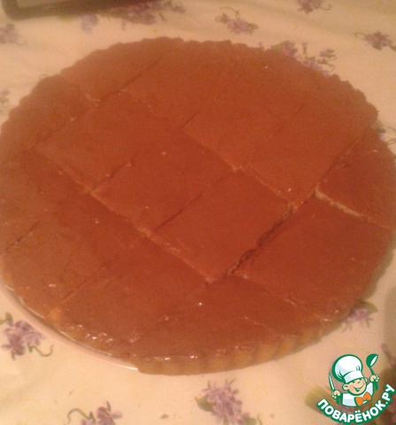 Pie with cinnamon