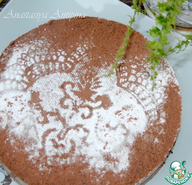 Chocolate cake soufflé